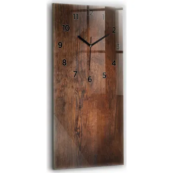 Hodiny Nástěnné hodiny Wallfluent, odstíny hnědé, 30 cm