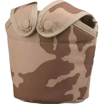 Obal na polní láhev k MNS-2000 AČR vz.95 BP DESERT (Armádní originál, NOVÉ nepoužité zboží, dlouhodobě skladováno. Obal na polní láhev k MNS-2000 AČR VZ.95 BP DESERT.)