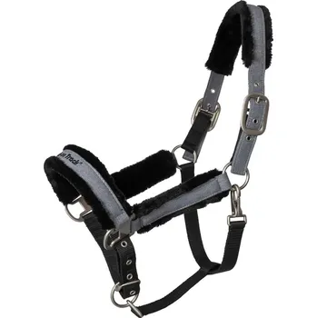 BACK ON TRACK Ohlávka s beránkem Haze Back on Track, grey COB