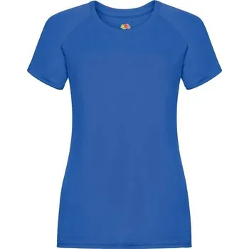 Cizojazyčná kniha Performance Women's T-shirt 613920 100% Polyester 140g Fruit of the Loom modrá 2469903