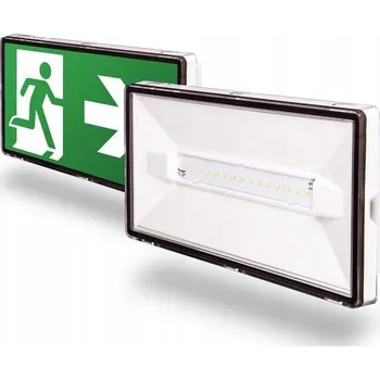 Průmyslové svítidlo Nouzové/únikové svítidlo VELLA LED SO otevřené 3,5W 190 lm Intelight