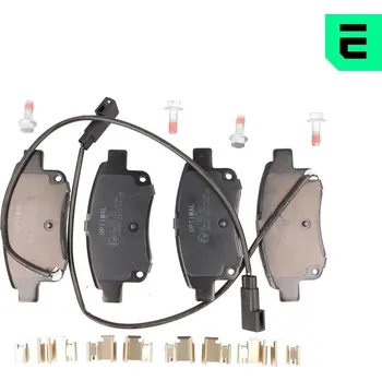 Brzdová destička Sada brzdových destiček, kotoučová brzda OPTIMAL BP-12298