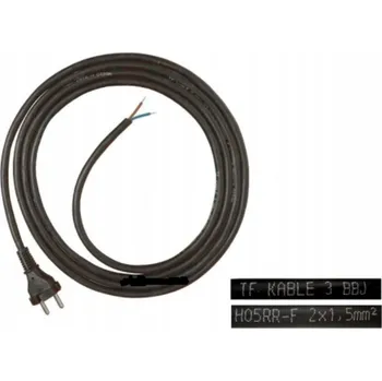 Napájecí kabel Napájecí kabel pro elektrické nářadí 2x1,5, 4 m