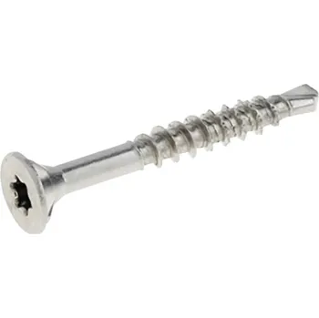 Vrut Vrut univerzální 4,0x40 TX, zapuštěná hlava, zinek žlutý, 200ks