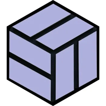 akustický panel Akustický panel HEXAGON 19x300x260 mm levandulový foliovaný