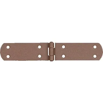 Nábytkové kování Bednový závěs Duravis 195x35x2 mm rezavě hnědý 1 kus