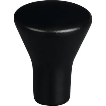 Knopka Tucson Ø 16x21 mm, matná černá