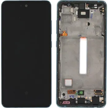 Přední kryt Samsung A526 Galaxy A52 5G A525 A528 Blue LCD dotyková deska originál kvalita