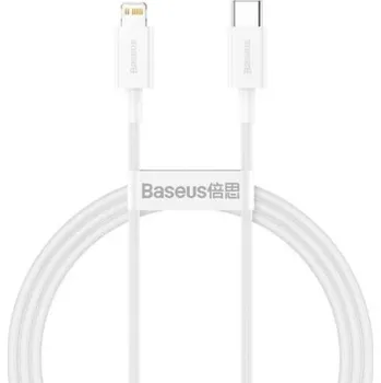 Datový kabel Baseus datový kabel Superior USB-C/Lightning 1m 20W bílý