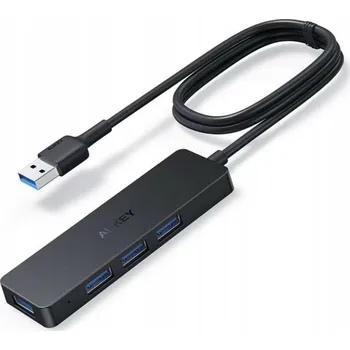 USB hub USB Hub Aukey CB-H37 USB-A 4x USB 3.0 ROZBOČOVAČ REPLIKÁTOR PORTŮ