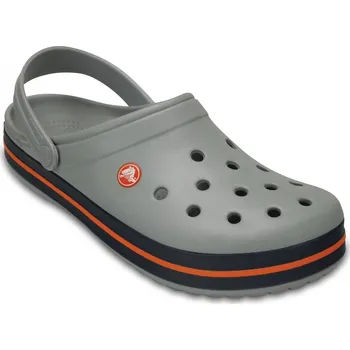 Crocs Crocband Light Grey/Navy Pánské pantofle Crocs Crocband Light Grey/Navy