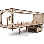 Ugears 3D dřevěné mechanické puzzle Návěs pro tahač Heavy Boy