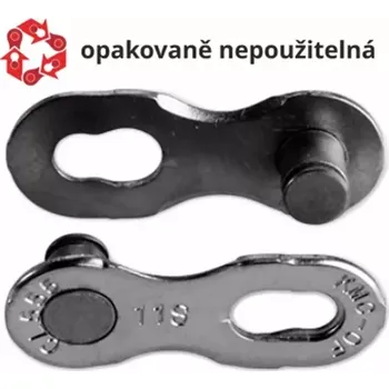 Řetěz na kolo spojka řetězu KMC EPT Missing Link 11ti rychlostní