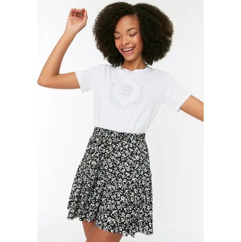 Dámské kraťasy Dámské kraťasy Trendyol Trendyol černá | šedá 1620850