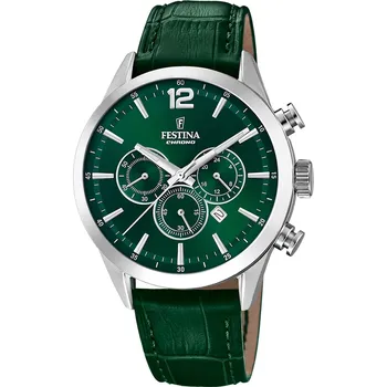 Hodinky Festina Timeless Chronograph 20542/7 + prodloužená záruka 5 let + 5 let na výměnu baterie zdarma + možnost výměny do 190 dní + doprava zdarma