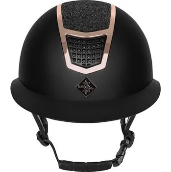 Jezdecká přilba Jezdecká přilba Eclipse W Fair Play, L - 59 - 61 cm - Tmavě modrá - Rosegold