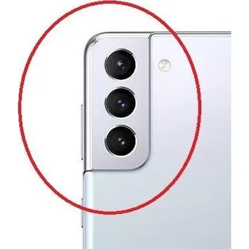 Krytka kamery Samsung G996 Galaxy S21+ Silver stříbrná sklíčko originál kvalita