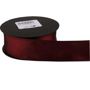 Stuha Atlasová stuha 4 cm x 9,1 m S016 bordeaux