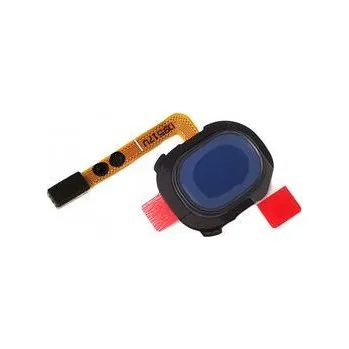 Flex kabel čtečky prstů Samsung A202 Galaxy A20e Blue modrý originální