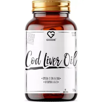 Pleťový olej Goodie Olej z tresčích jater - extra panenský - kapsle 90 ks