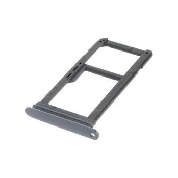 Držák SIM microSD Samsung G935 Galaxy S7 Edge Black černý originální