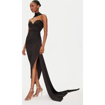 Dámské oblečení Marciano Guess Koktejlové šaty 5GGK38 6259A Černá Regular Fit 40