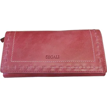 Segali SG-7052 dámská kožená peněženka fuchsia