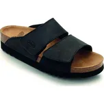 Scholl AALIM Nub dámské zdravotní pantofle barva černá černá 38