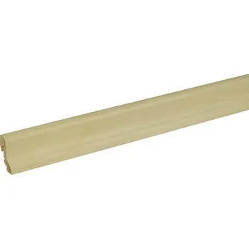 Soklová lišta Skandor bříza lakovaná SU18L 18,5x38,5x2400 mm