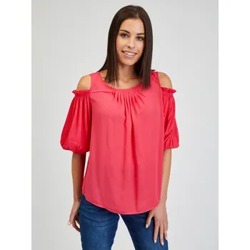 Dámská halenka Orsay Tmavě růžová dámská halenka - Dámské Orsay fuchsiová 2250003