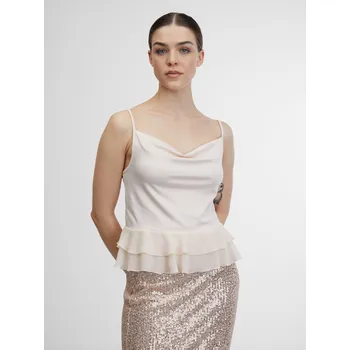 Dámské tričko Orsay Béžový dámský top - Dámské Orsay krémová 2706008