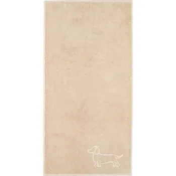 Pelíšek pro psa CAWÖ We Love Dogs Ručník různé velikosti béžová Velikost: 80x150 cm