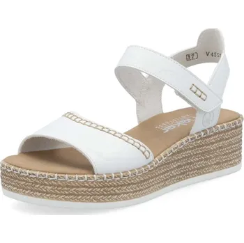 Dámské sandále Dámské sandály RIEKER V4555-80 bílá S5 41