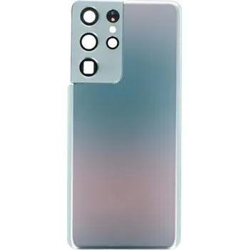 Zadní kryt Samsung G998 Galaxy S21 Ultra Silver stříbrný sklíčko kamery originál kvalita