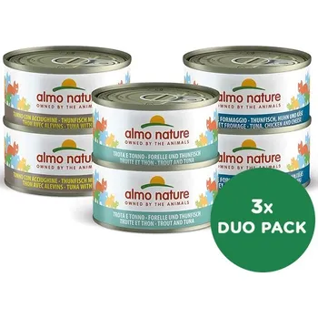 Krmivo pro kočku Almo Nature Cat HFC Multipack s rybou 6x 70 g