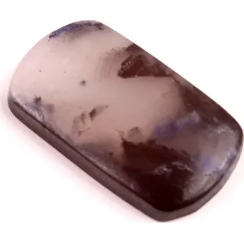 Korálek Kabošon Blue Dumotorite quartz č.4011 (38x22x6mm)