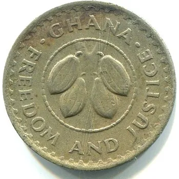 GHANA. 3 pesewas 1975.