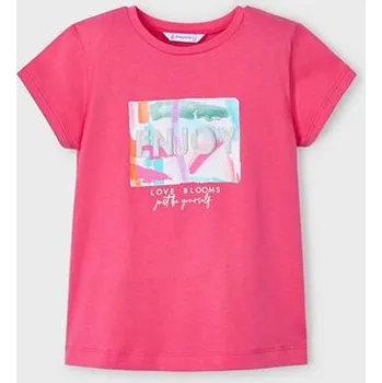 dětské tričko s nápisem enjoy Mayoral 3014-28 velikost 134