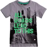FAST & FURIOUS Chlapecké tričko FAST&FURIOUS ROAD šedé Velikost: 128