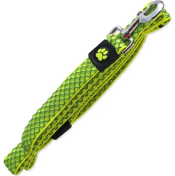Vodítko pro psa Vodítko Active Dog Mellow M limetka 2,5x120cm