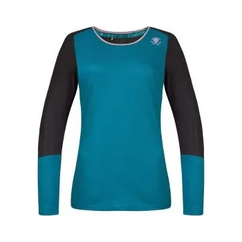 Dámské tričko RAFIKI FINALE crystal teal/graphite 40; Modrá triko + DÁREK DLE VÝBĚRU!