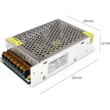 Napájecí zdroj pro osvětlení Berge Napájecí zdroj pro LED 6,25A 75W 12V DC plech