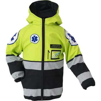 Dětská softshellová bunda – Záchranář (Velikost bundy: 122)