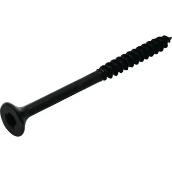 Vrut Univerzální vrut zapuštěná hlava torx zinek černý částečný závit 4,0x050/030, 20 ks