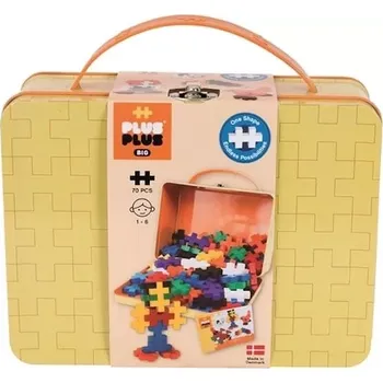 ostatní stavebnice Plus-Plus BIG Basic Kovový kufřík 70 ks