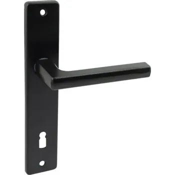 Dveřní kování Štítové dveřní kování Cobra Linia BB 72, černá, PO120BX164