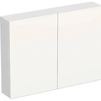 Koupelnový nábytek Koupelnová skříňka závěsná Intedoor TRENTA bílá matná 80 x 60 x 15 cm TRE HZ 80x15 2D S 379