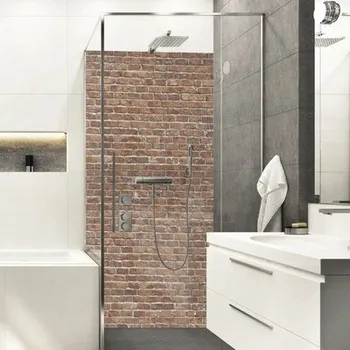 Obklad mySpotti Shower Brick Wall 255x150 cm SH-255100-945-HB