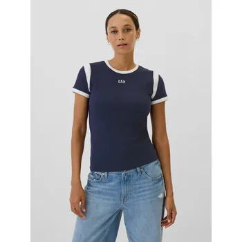 Dámské tričko GAP Tričko s logem - Dámské GAP modrá 2869638
