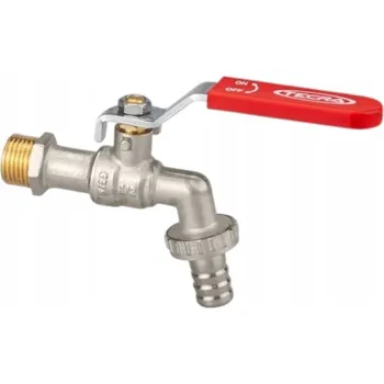 Ventil Kulový kohout Tycner 1/2'' KRAN ZAWÓR KUREK KULOWY OGRODOWY 1/2''X3/4''